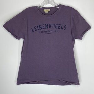 Artisans Leinenkugel's Chippewa Falls, WI Purple Tshirt Size Large